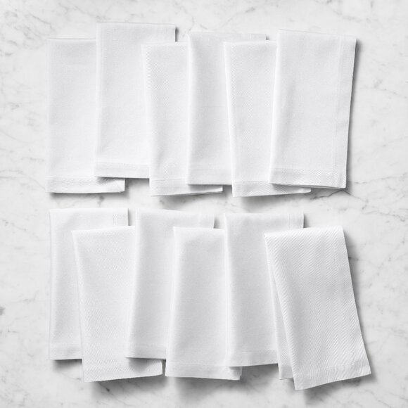 Hotel Dinner Napkins, Set of 12 - Picture 1 of 3